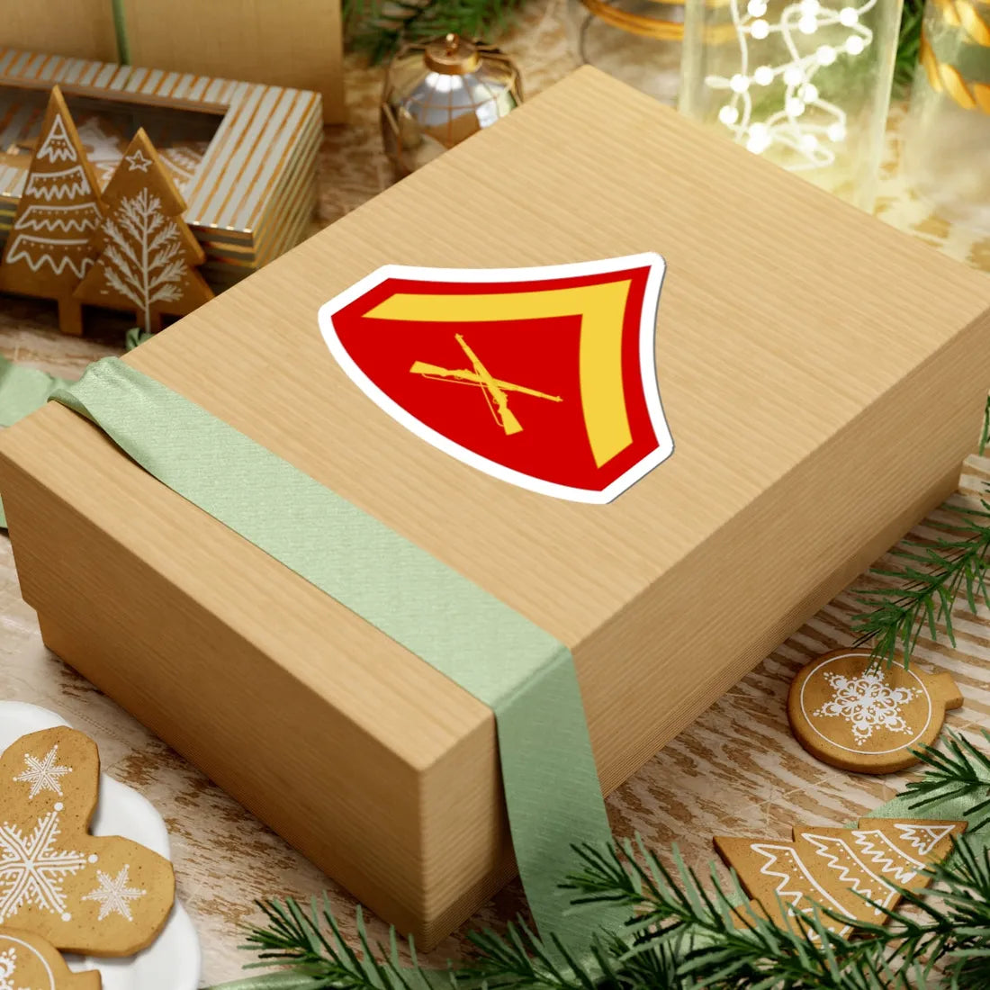 USMC E3 (United States) (Military Rank) STICKER Vinyl Kiss-Cut Decal - The Sticker Space