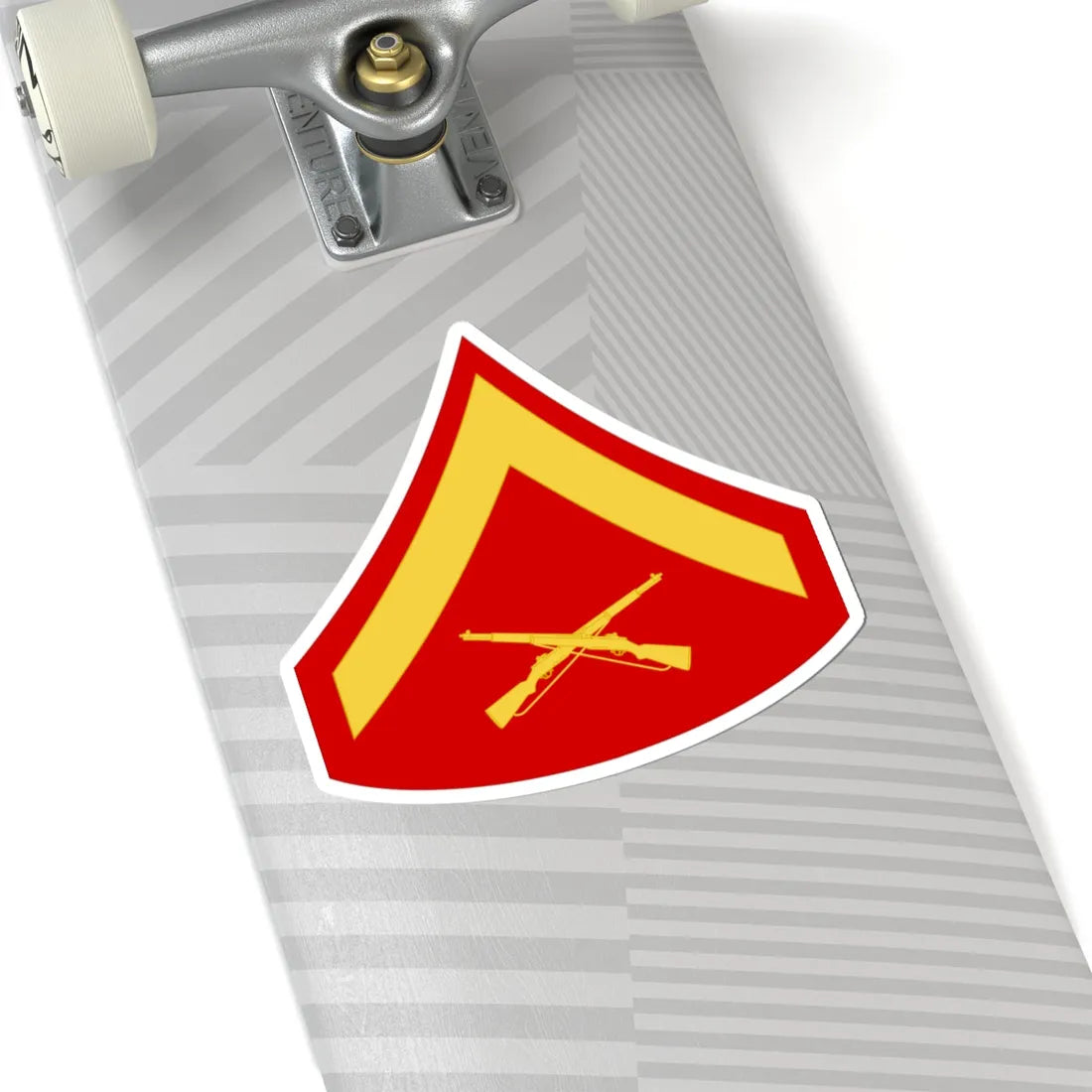 USMC E3 (United States) (Military Rank) STICKER Vinyl Kiss-Cut Decal - The Sticker Space