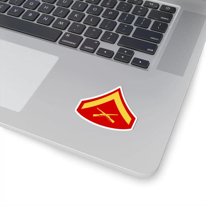 USMC E3 (United States) (Military Rank) STICKER Vinyl Kiss-Cut Decal - The Sticker Space
