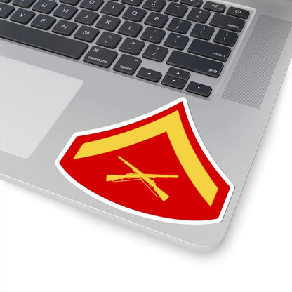 USMC E3 (United States) (Military Rank) STICKER Vinyl Kiss-Cut Decal - The Sticker Space