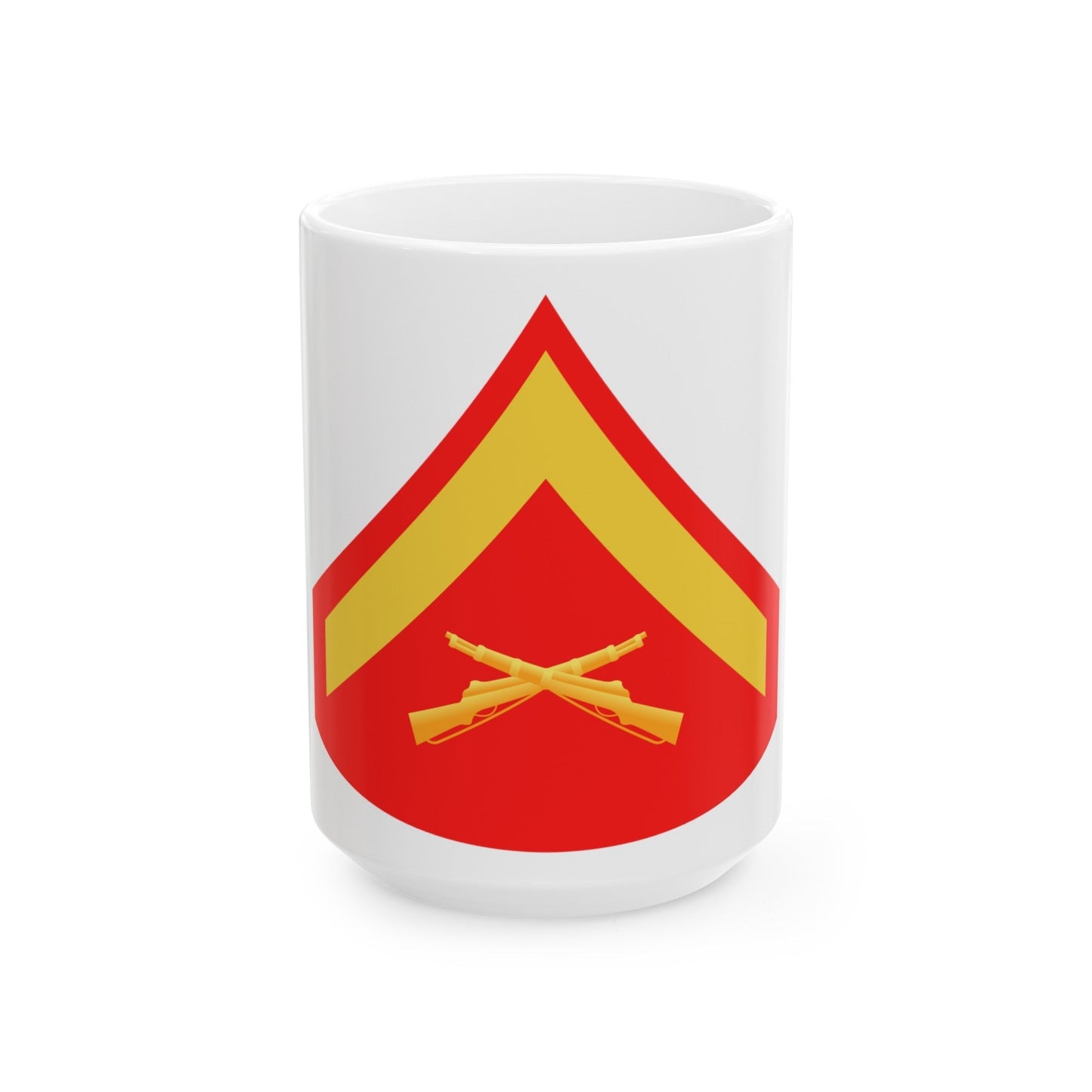USMC E3 (USMC) White Coffee Mug-15oz-The Sticker Space
