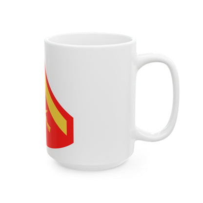 USMC E3 (USMC) White Coffee Mug-The Sticker Space