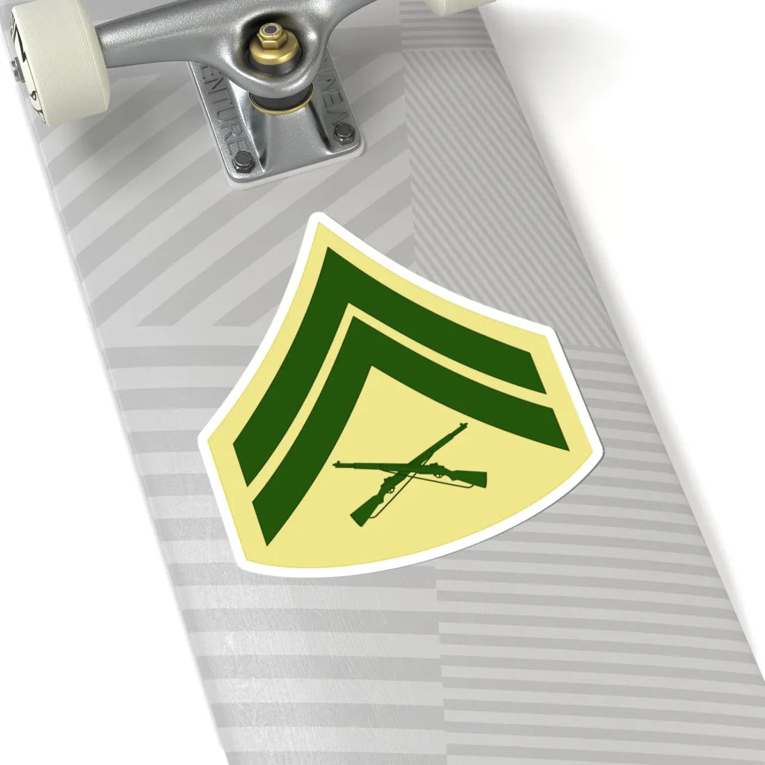 USMC E4 Class C (United States) (Military Rank) STICKER Vinyl Kiss-Cut Decal - The Sticker Space