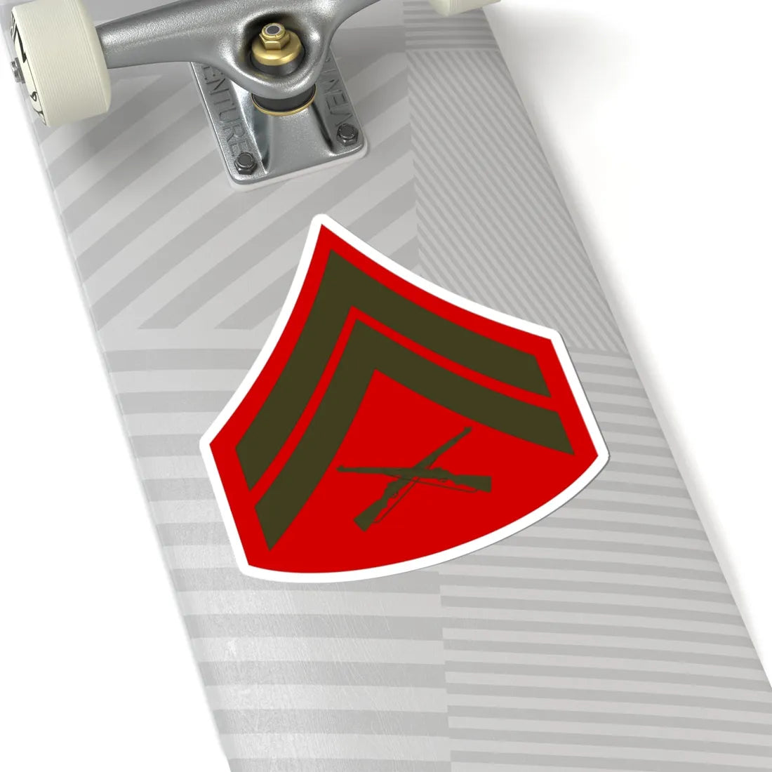 USMC E4 Service (United States) (Military Rank) STICKER Vinyl Kiss-Cut Decal - The Sticker Space