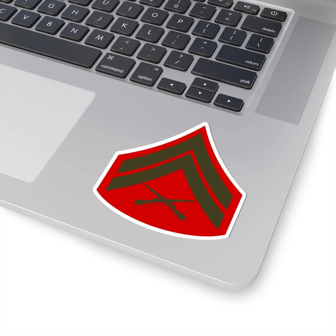 USMC E4 Service (United States) (Military Rank) STICKER Vinyl Kiss-Cut Decal - The Sticker Space