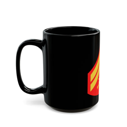 USMC E4 (USMC) Black Coffee Mug-The Sticker Space