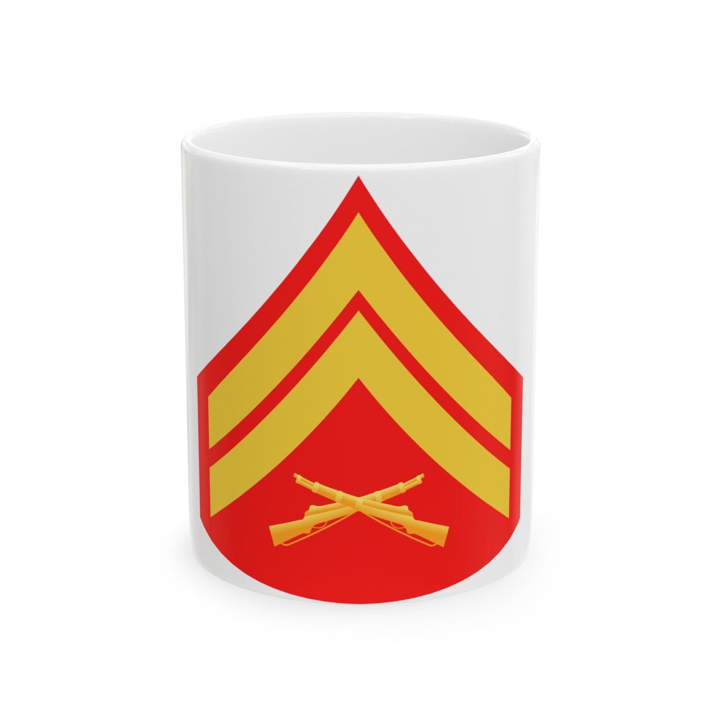 USMC E4 (USMC) White Coffee Mug-11oz-The Sticker Space