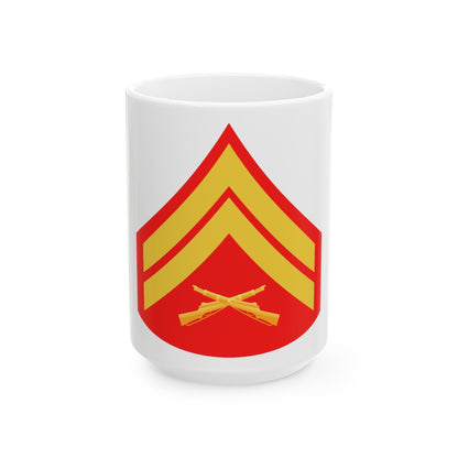 USMC E4 (USMC) White Coffee Mug-15oz-The Sticker Space