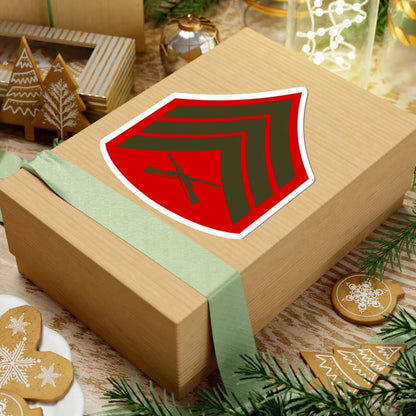 USMC E5 Service (United States) (Military Rank) STICKER Vinyl Kiss-Cut Decal - The Sticker Space