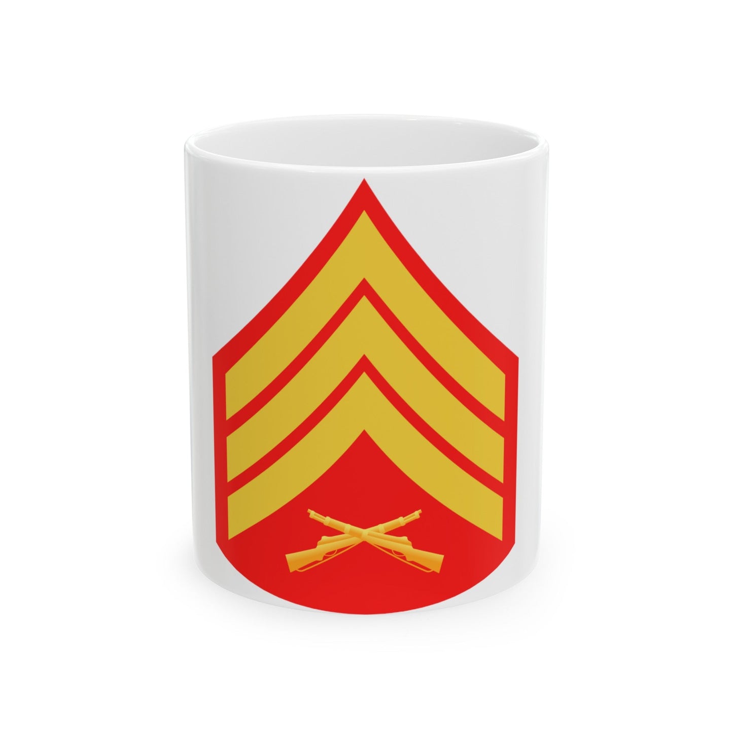 USMC E5 (USMC) White Coffee Mug-11oz-The Sticker Space