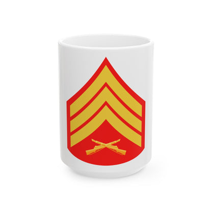 USMC E5 (USMC) White Coffee Mug-15oz-The Sticker Space