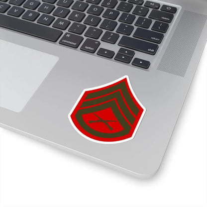 USMC E6 Service (United States) (Military Rank) STICKER Vinyl Kiss-Cut Decal - The Sticker Space