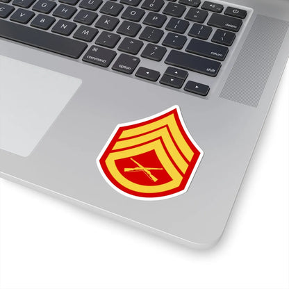USMC E6 (United States) (Military Rank) STICKER Vinyl Kiss-Cut Decal - The Sticker Space