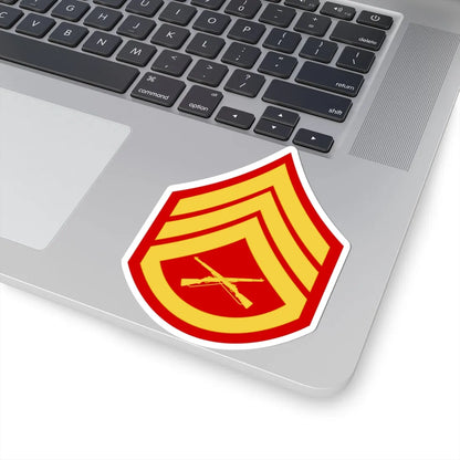 USMC E6 (United States) (Military Rank) STICKER Vinyl Kiss-Cut Decal - The Sticker Space