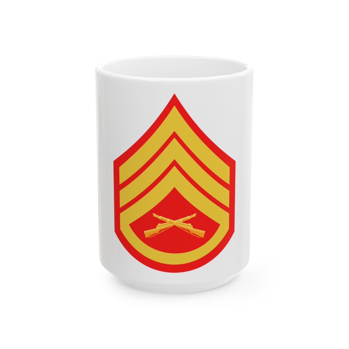 USMC E6 (USMC) White Coffee Mug-15oz-The Sticker Space