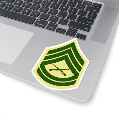 USMC E7 Class C (United States) (Military Rank) STICKER Vinyl Kiss-Cut Decal - The Sticker Space