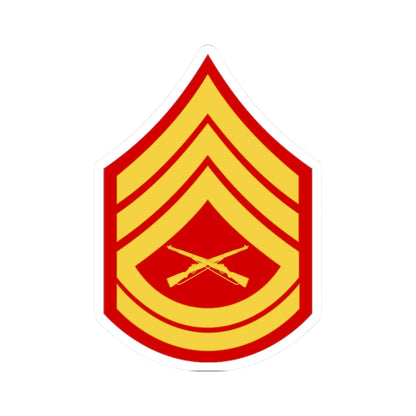 USMC E7 (United States) (Military Rank) STICKER Vinyl Kiss-Cut Decal - The Sticker Space