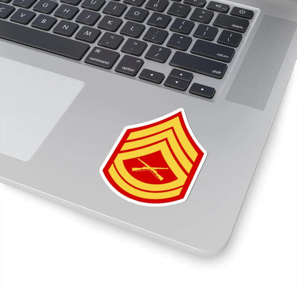 USMC E7 (United States) (Military Rank) STICKER Vinyl Kiss-Cut Decal - The Sticker Space