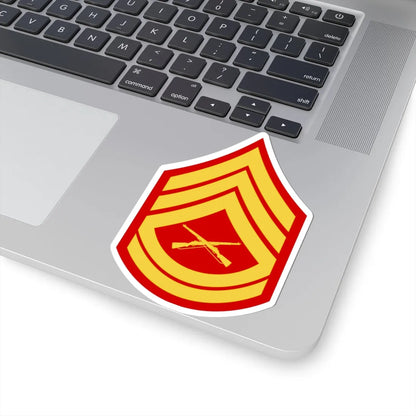 USMC E7 (United States) (Military Rank) STICKER Vinyl Kiss-Cut Decal - The Sticker Space