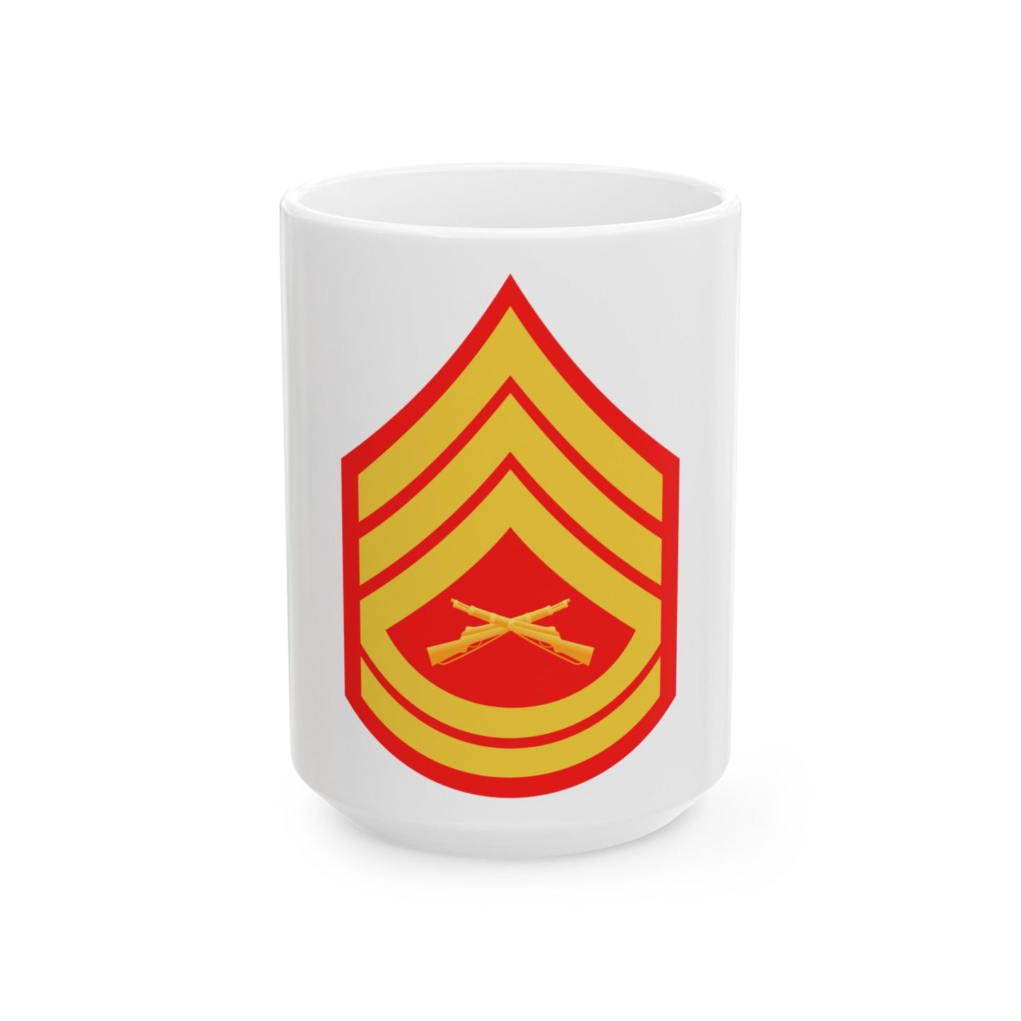 USMC E7 (USMC) White Coffee Mug-15oz-The Sticker Space