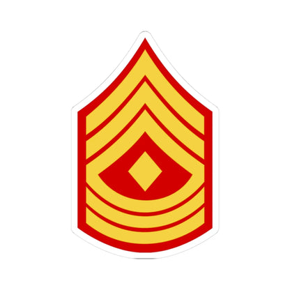 USMC E8 1SG (United States) (Military Rank) STICKER Vinyl Kiss-Cut Decal - The Sticker Space