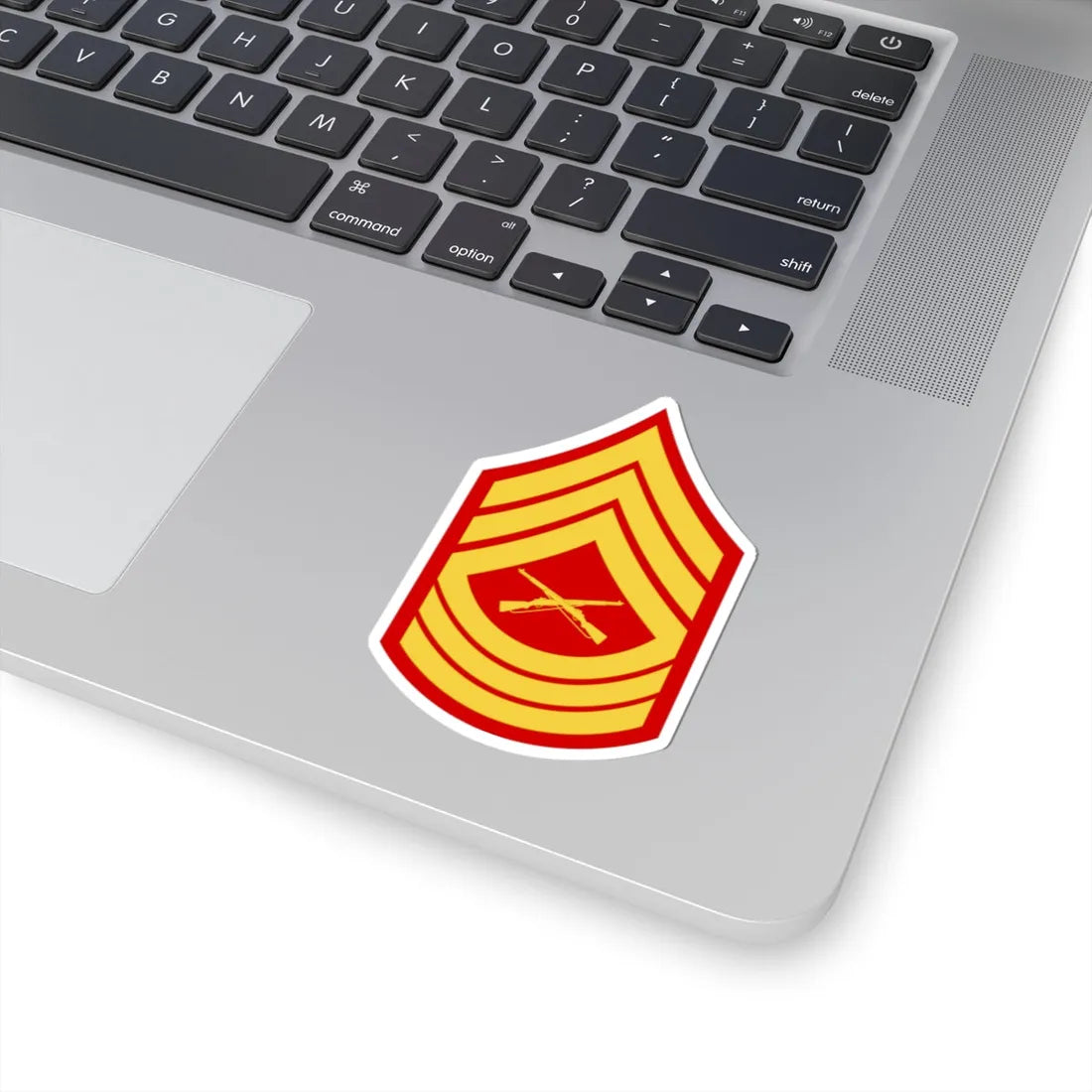 USMC E8 MSG (United States) (Military Rank) STICKER Vinyl Kiss-Cut Decal - The Sticker Space