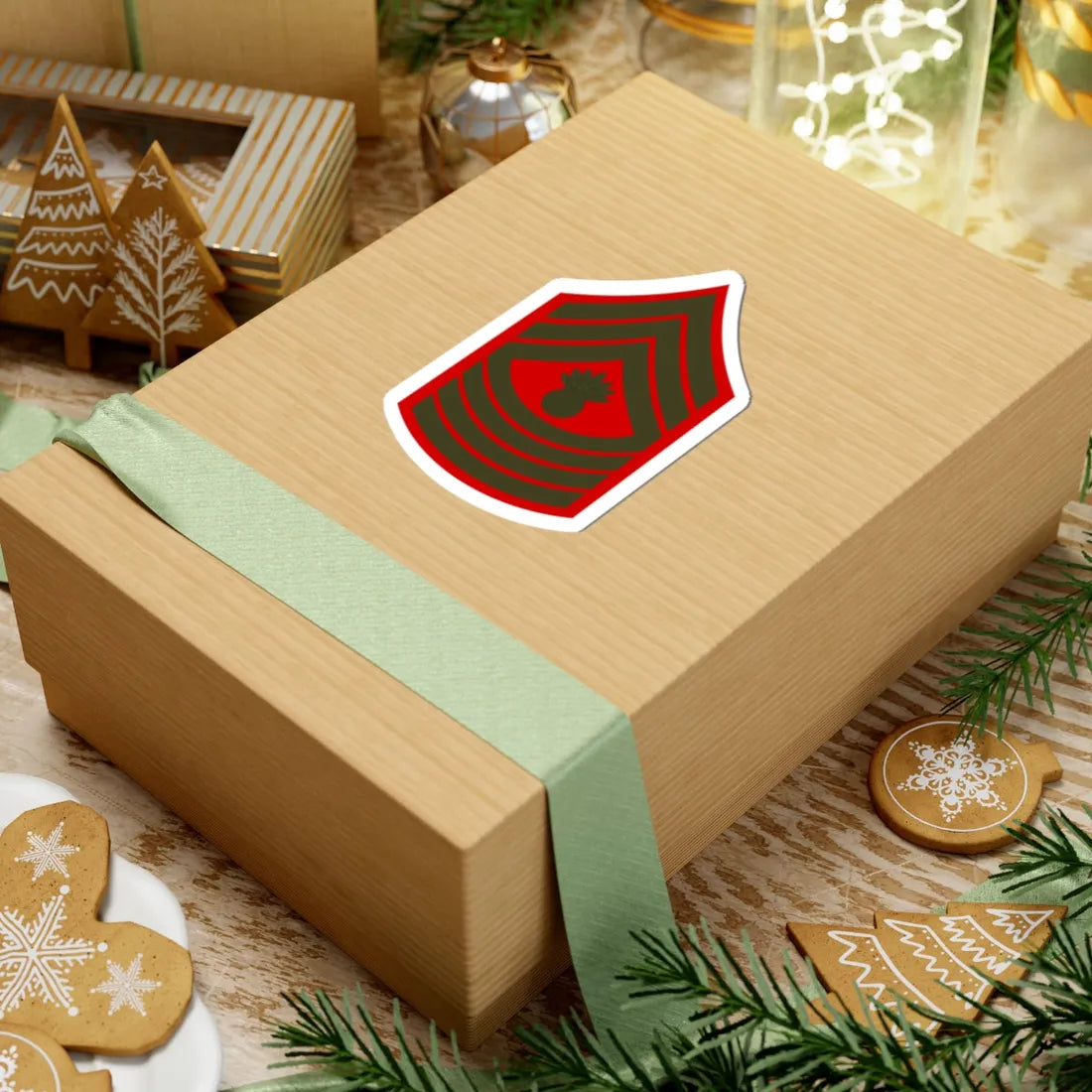 USMC E9 MGyS Service (United States) (Military Rank) STICKER Vinyl Kiss-Cut Decal - The Sticker Space