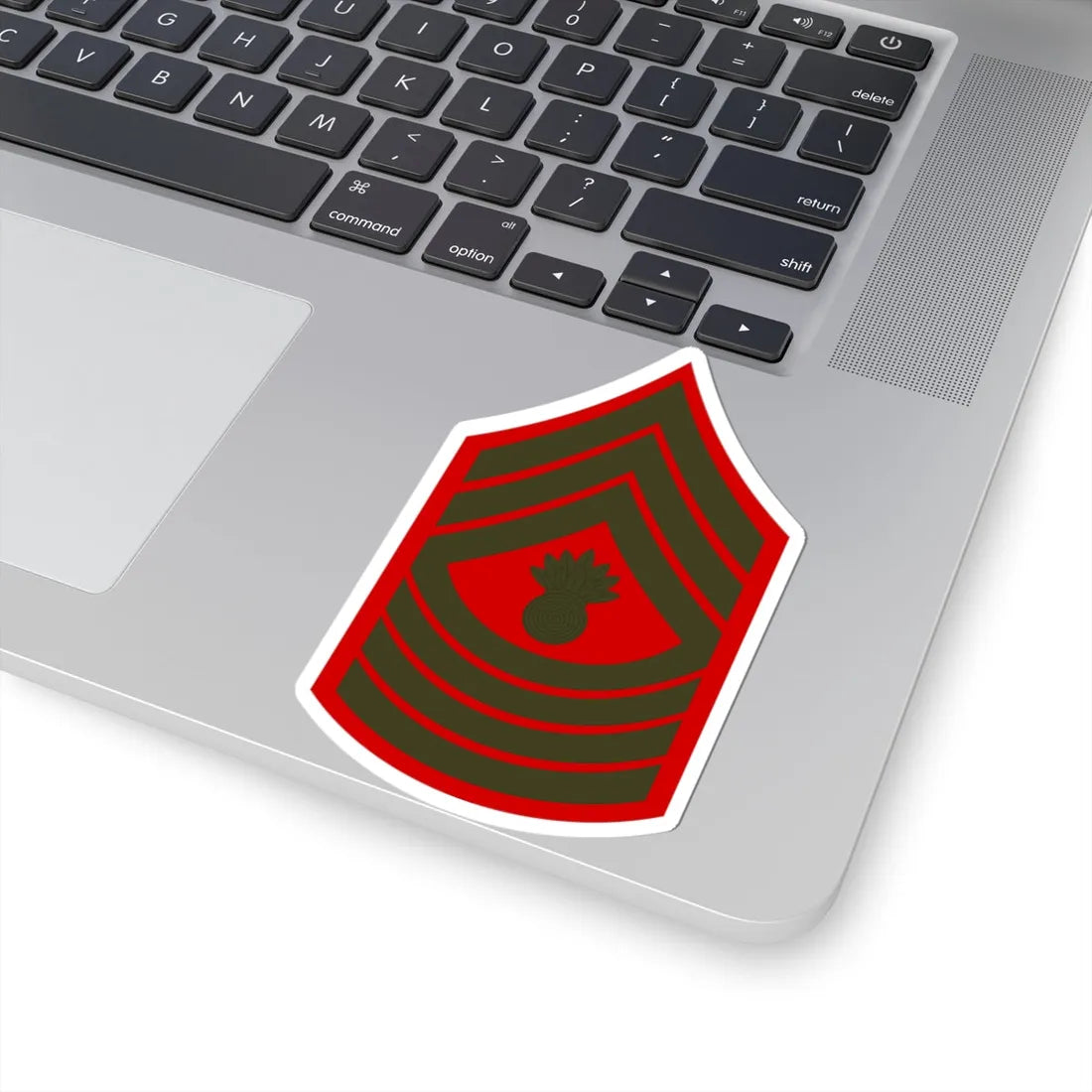 USMC E9 MGyS Service (United States) (Military Rank) STICKER Vinyl Kiss-Cut Decal - The Sticker Space