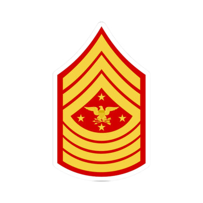 USMC E9 SEAC (United States) (Military Rank) STICKER Vinyl Kiss-Cut Decal 2 Inch White - The Sticker Space