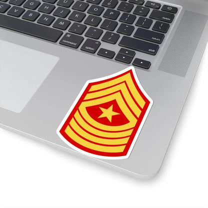USMC E9 SGM (United States) (Military Rank) STICKER Vinyl Kiss-Cut Decal - The Sticker Space