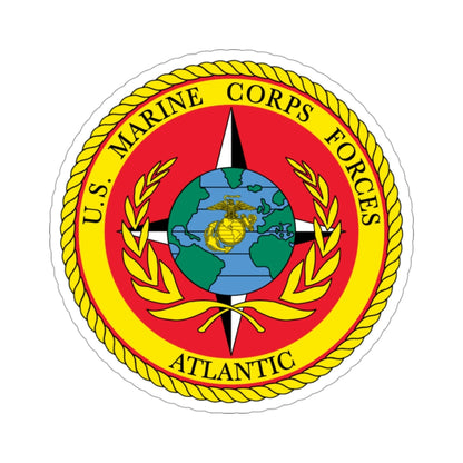 USMC Forces Atlantic (USMC) STICKER Vinyl Die-Cut Decal-3 Inch-The Sticker Space