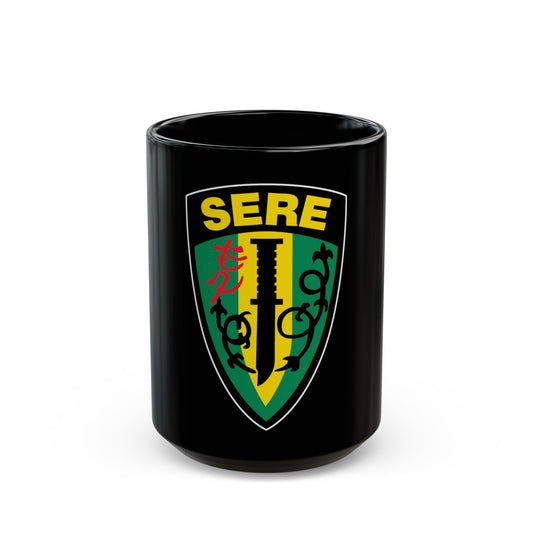 USMC Forces South SERE (USMC) Black Coffee Mug-15oz-The Sticker Space