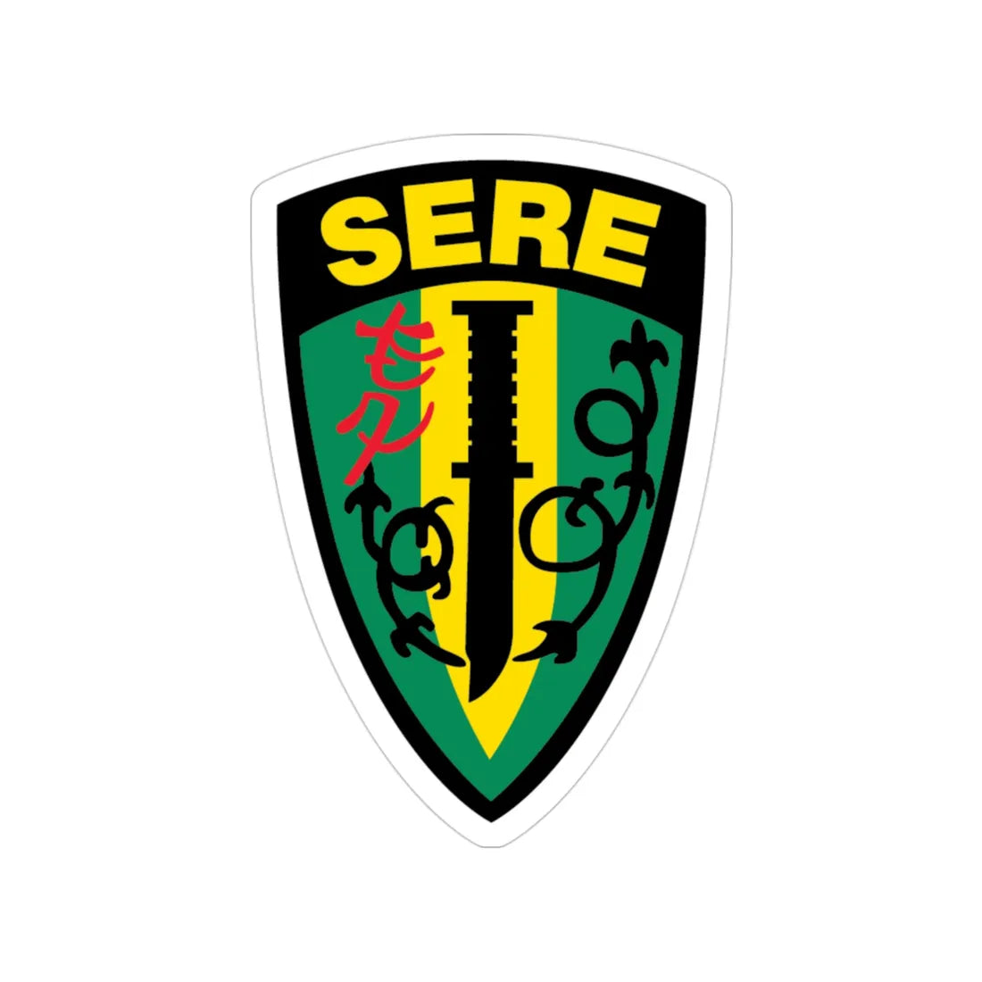 USMC Forces South SERE (USMC) Transparent STICKER Die-Cut Vinyl Decal 3 Inch - The Sticker Space