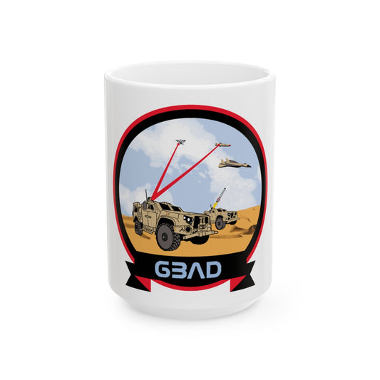 USMC Ground Based Air Defense (USMC) White Coffee Mug-15oz-The Sticker Space