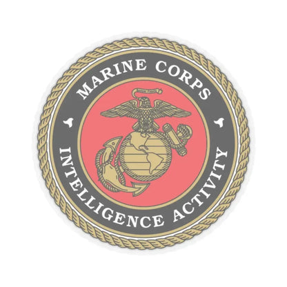 USMC Intell Acticity (USMC) STICKER Vinyl Kiss-Cut Decal 2 Inch Transparent - The Sticker Space
