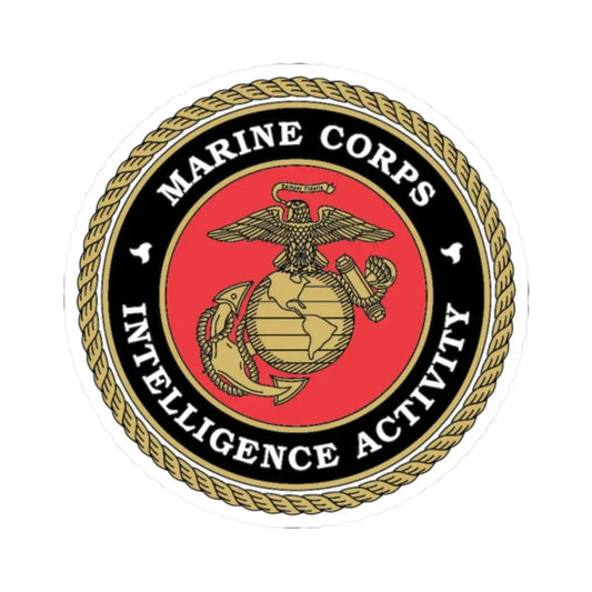 USMC Intell Acticity (USMC) STICKER Vinyl Kiss-Cut Decal 2 Inch White - The Sticker Space