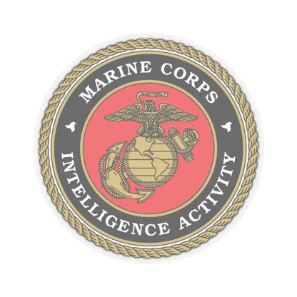 USMC Intell Acticity (USMC) STICKER Vinyl Kiss-Cut Decal 6 Inch Transparent - The Sticker Space