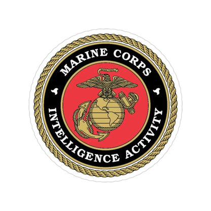 USMC Intell Acticity (USMC) Transparent STICKER Die-Cut Vinyl Decal 6 Inch - The Sticker Space
