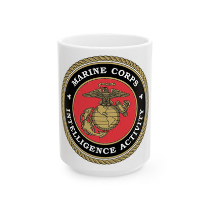 USMC Intell Acticity (USMC) White Coffee Mug-15oz-The Sticker Space