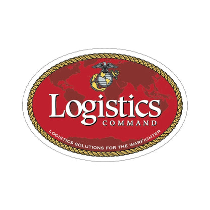USMC Logistics Command (USMC) STICKER Vinyl Die-Cut Decal 6 Inch - The Sticker Space