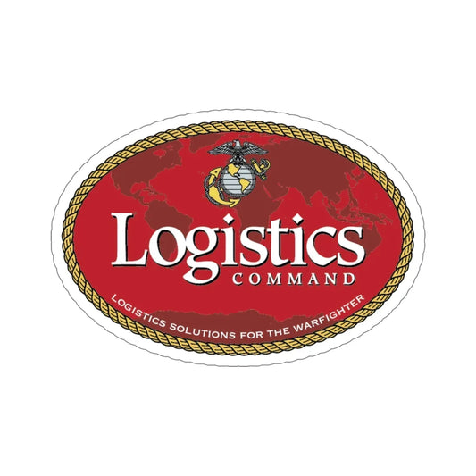 USMC Logistics Command (USMC) STICKER Vinyl Die-Cut Decal 6 Inch - The Sticker Space