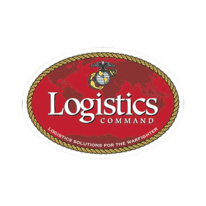 USMC Logistics Command (USMC) STICKER Vinyl Kiss-Cut Decal 2 Inch White - The Sticker Space