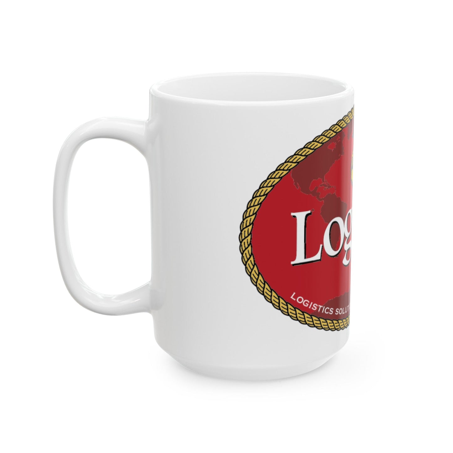 USMC Logistics Command (USMC) White Coffee Mug-The Sticker Space