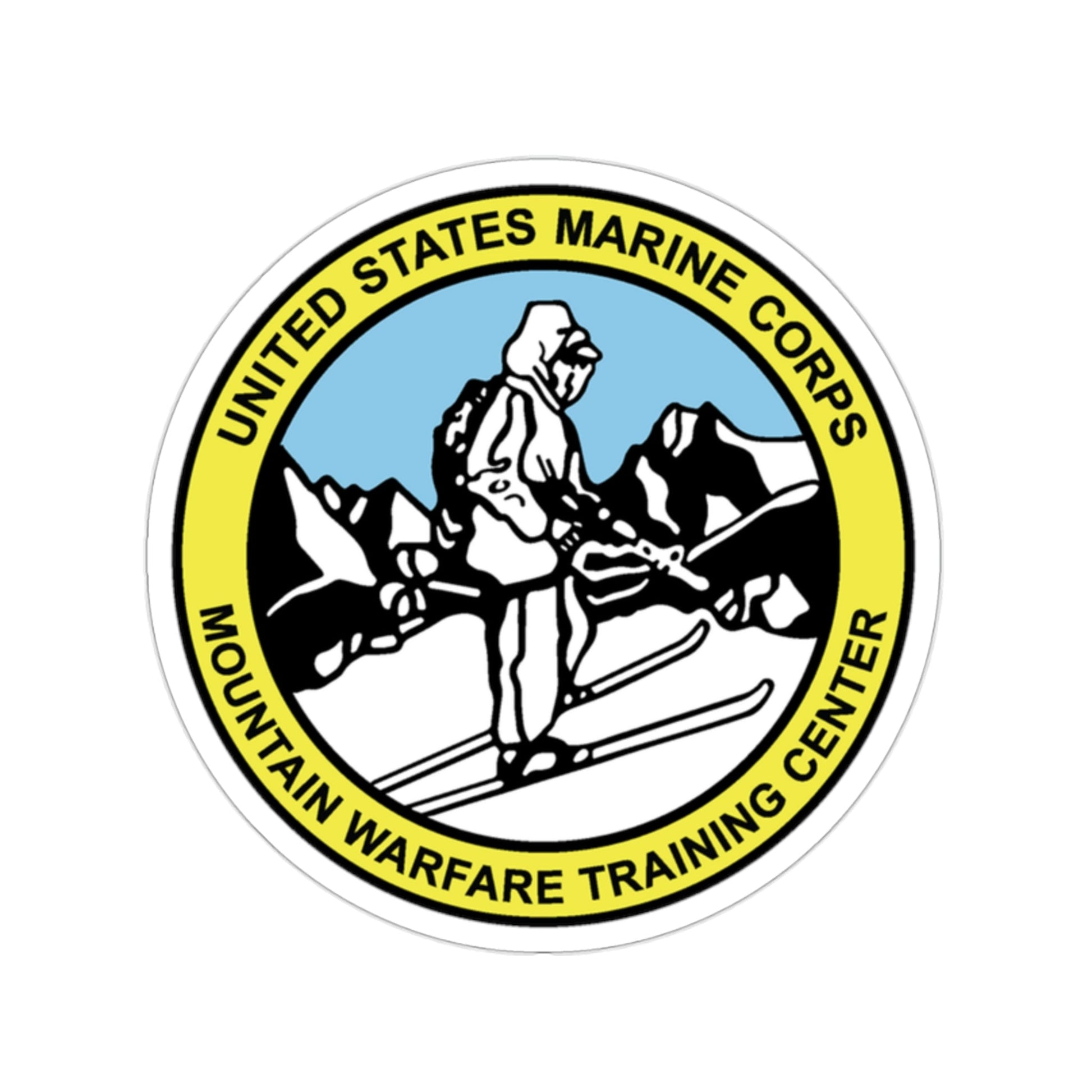 USMC MWTC (USMC) STICKER Vinyl Die-Cut Decal-2 Inch-The Sticker Space