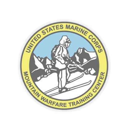 USMC MWTC (USMC) STICKER Vinyl Kiss-Cut Decal 2 Inch Transparent - The Sticker Space