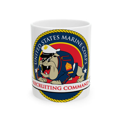 USMC Recruiting Command (USMC) White Coffee Mug-11oz-The Sticker Space
