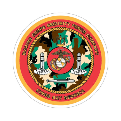 USMC SFC Georgia (USMC) STICKER Vinyl Die-Cut Decal-4 Inch-The Sticker Space