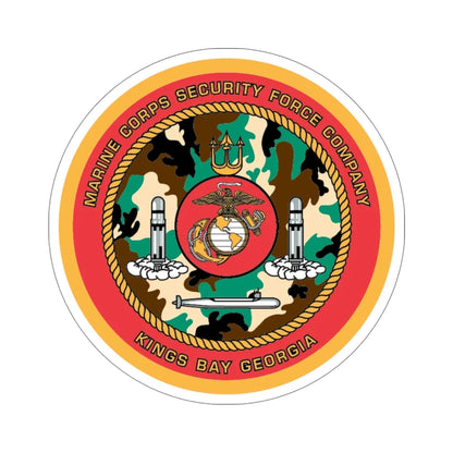 USMC SFC Georgia (USMC) STICKER Vinyl Die-Cut Decal 6 Inch - The Sticker Space
