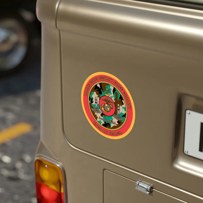USMC SFC Georgia (USMC) Transparent STICKER Die-Cut Vinyl Decal - The Sticker Space