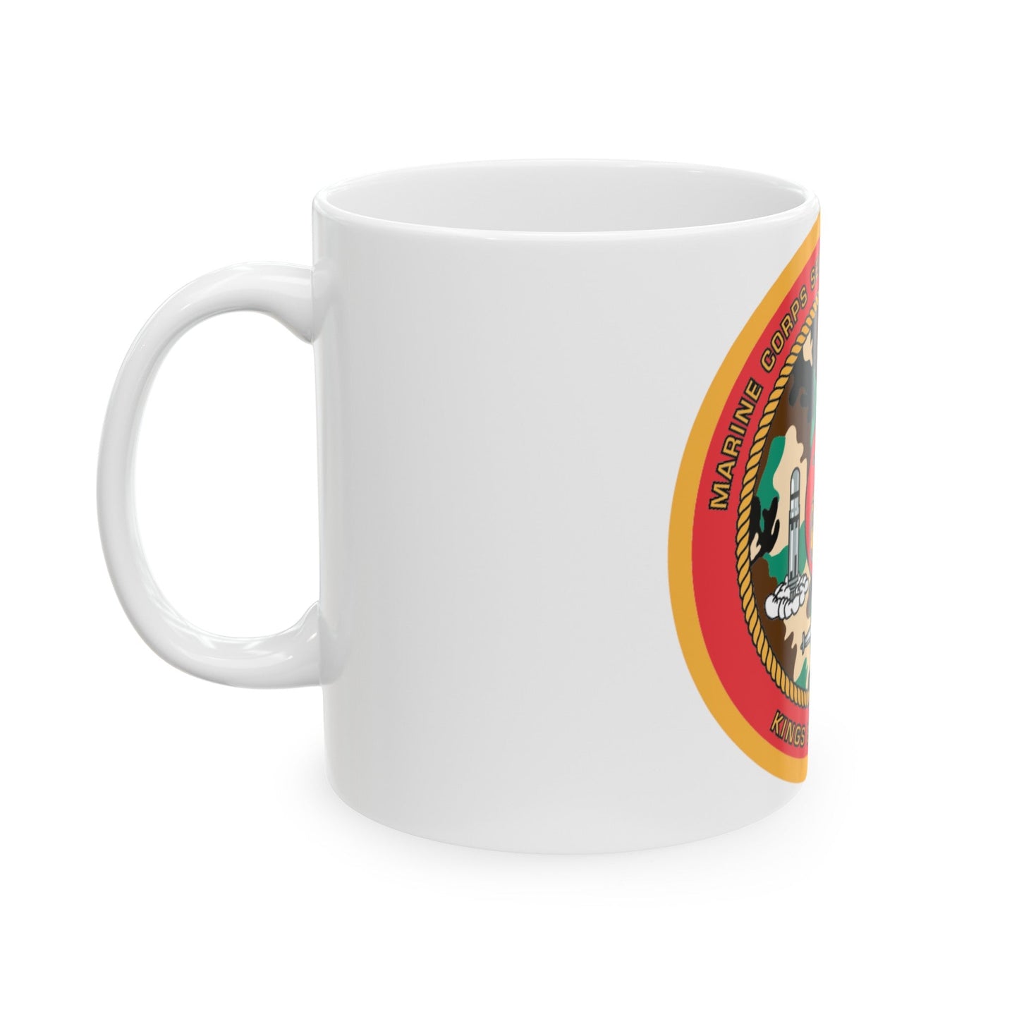 USMC SFC Georgia (USMC) White Coffee Mug-The Sticker Space